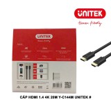 CÁP HDMI V1.4 4kx2K 3D HIỆU UNITEK YC144M - DÀI 20M